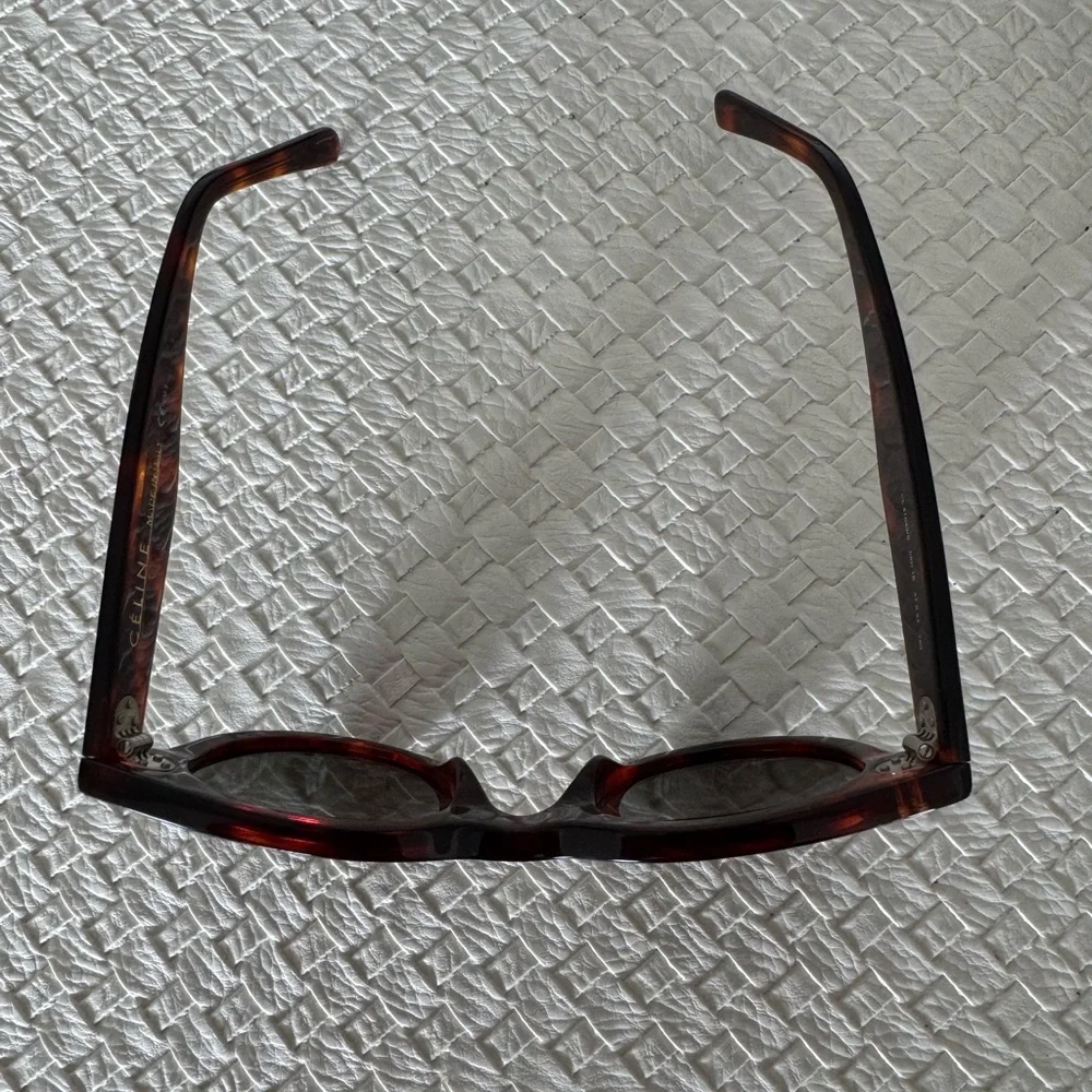 Celine Tortoise Shell Sunglasses - Picture 10 of 14